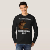 Cool Chipmunk voor mannen Squirrel Whisperer Ro T-shirt (Voorkant volledig)