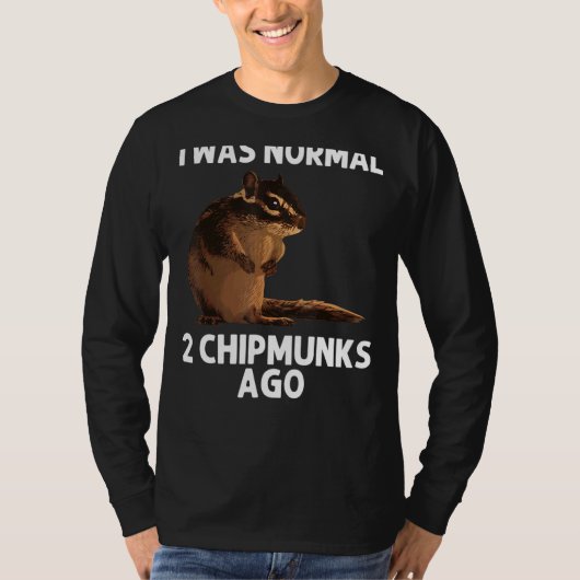 Cool Chipmunk voor mannen Squirrel Whisperer Ro T-shirt (Voorkant)