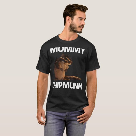 Cool Chipmunk voor vrouwen Mam Squirrel Whisperer  T-shirt (Voorkant volledig)
