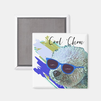 Cool 'Chon de Bichon Magneet