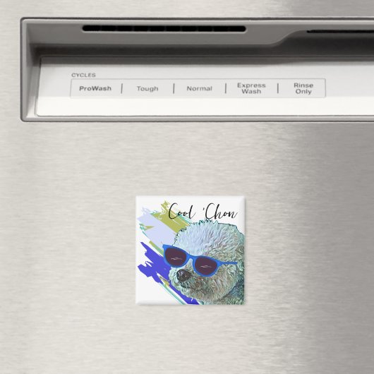 Cool 'Chon de Bichon Magneet (Insitu (Vaatwasser))