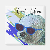 Cool 'Chon de Bichon Magneet (Voorkant)