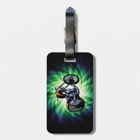 Cool Chopper Bagagelabel (Achterkant verticaal)