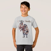 Cool Chords: Musical Penguins Unite T-shirt (Voorkant volledig)