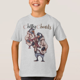 Cool Chords: Musical Penguins Unite T-shirt
