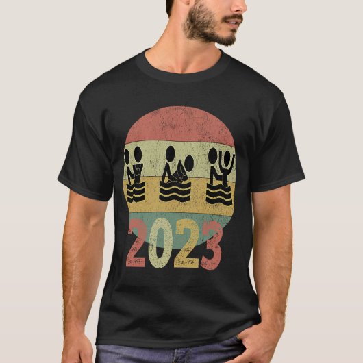 Cool Christelijk Baptism 2023 voor volwassen Manne T-shirt (Voorkant)