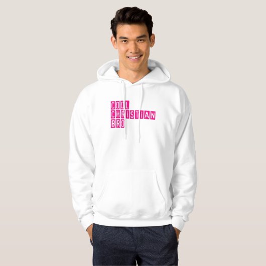 Cool Christelijk Bro Hoodie (Voorkant volledig)