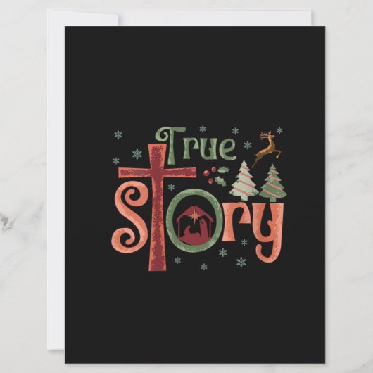 Cool Christian Christmas Resurrection Day Jesus Tr (Achterkant)