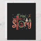 Cool Christian Christmas Resurrection Day Jesus Tr (Voorkant)