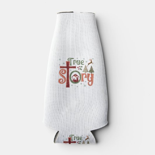 Cool Christian Christmas Resurrection Day Jesus Tr Flesjeskoeler (Voorkant)