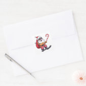 Cool Christmas Aesthetic Gift Vierkante Sticker (Envelop)