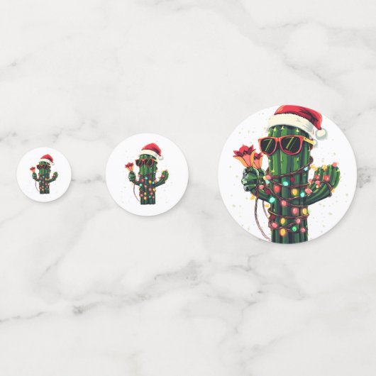 Cool Christmas Cactus with Amaryllis Confetti (Voorkanten)