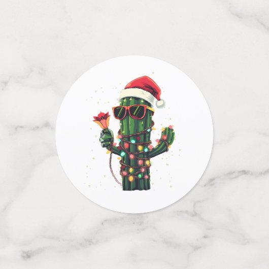 Cool Christmas Cactus with Amaryllis Confetti (Kleine voorkant)