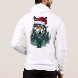 Cool Christmas Coyote Party Hoodie