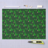 Cool Christmas Dragon Green Holiday Tissuepapier (Craft)