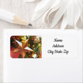 COOL CHRISTMAS STAR *CHRISTMAS* ADRES ETIKET (Insitu)