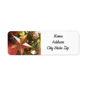 COOL CHRISTMAS STAR *CHRISTMAS* ADRES ETIKET (Voorkant)