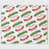 Cool Christmas Wrapping Paper Grappig Cadeaupapier (Vlak)