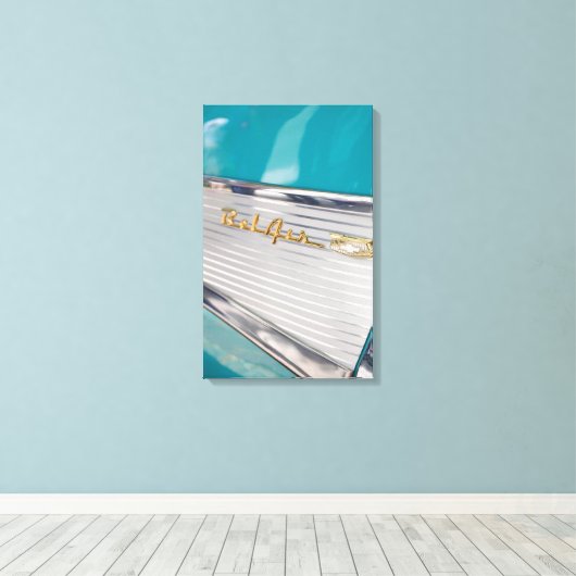 Cool Chrome Canvas Afdruk (Insitu (Houten vloer))