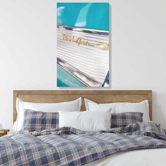 Cool Chrome Canvas Afdruk (Insitu (Slaapkamer))