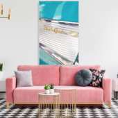 Cool Chrome Canvas Afdruk (Insitu (Woonkamer))