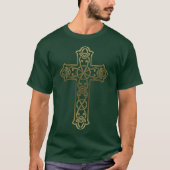 Cool Church Cross Christelijk Crucifix Silhouet T-shirt (Voorkant)