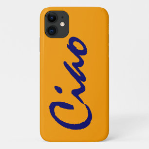 cool Ciao hallo Italiaans grappig trendy iPhone Case-Mate iPhone Case