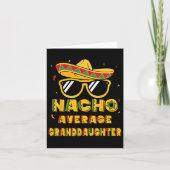 Cool Cinco de Mayo Nacho Gemiddelde kleindochter S Kaart (Voorkant)