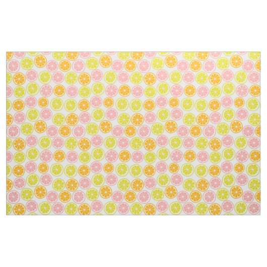 Cool Citrus Pattern Stof (Fat Quarter)