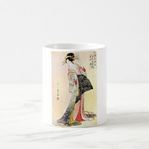 Cool Classic Oriental Japanse Geisha art Koffiemok