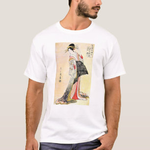 Cool Classic Oriental Japanse Geisha art T-shirt