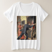Cool Classic Story Grote Maat T-shirt (Design voorkant)