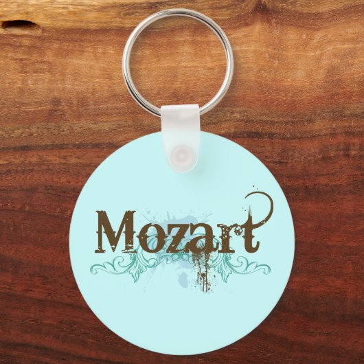 Cool Classical Mozart Sleutelhanger (Voorkant)