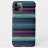 Cool Classy Artistic Waterverf Stripe Art Patroon iPhone Hoesje (Achterkant)