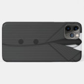 Cool Classy Dark Grey Pinstripe Suit en Stropdas Case-Mate iPhone Case (Achterkant (horizontaal))