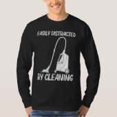 Cool Cleaner Art for Men Women Clean Cleaner Tool T-shirt (Voorkant)