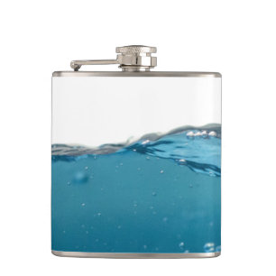 Cool Clear Blue Wave Heupfles