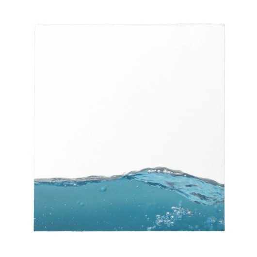 Cool Clear Blue Wave Notitieblok (Voorkant)