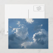 Cool Cloud Formations and Blue Skies Briefkaart (Voorkant / Achterkant)
