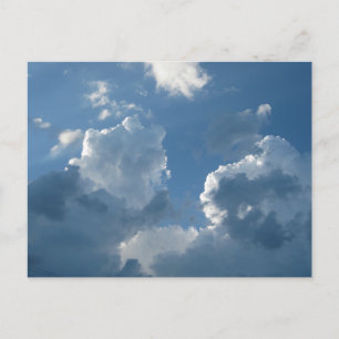 Cool Cloud Formations and Blue Skies Briefkaart