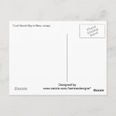 Cool Clouds met blik op Cat Eyes, NJ Briefkaart (Achterkant)