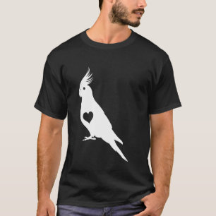 Cool Cockatiel Art Voor Mannen Vrouwen Parrot Bird T-shirt