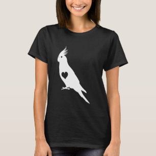 Cool Cockatiel Art Voor Mannen Vrouwen Parrot Bird T-shirt