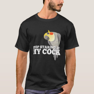 Cool Cockatiels Parrot Vogel Huisdier Eigenaar L T-shirt