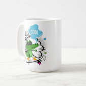 Cool Cocodrile Quote Koffiemok (Voorkant links)