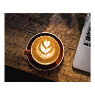 Cool Coffee Cup Foto Afdruk