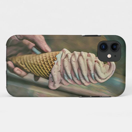 Cool cold freezing ice cream Case-Mate iPhone case (Achterkant (horizontaal))