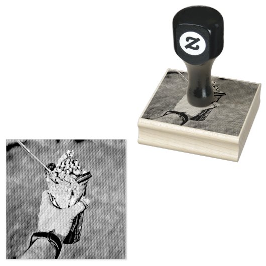 Cool cold freezing ice cream rubberstempel (Gestempeld)