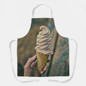 Cool cold freezing ice cream schort (Voorkant)