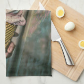 Cool cold freezing ice cream theedoek (Quarter Fold)